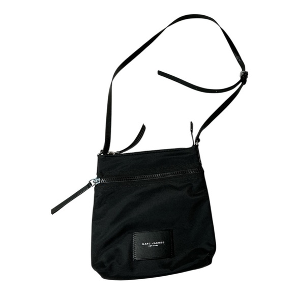 Marc Jacobs Handbags - Marc Jacobs Black Biker Nylon Crossbody Bag